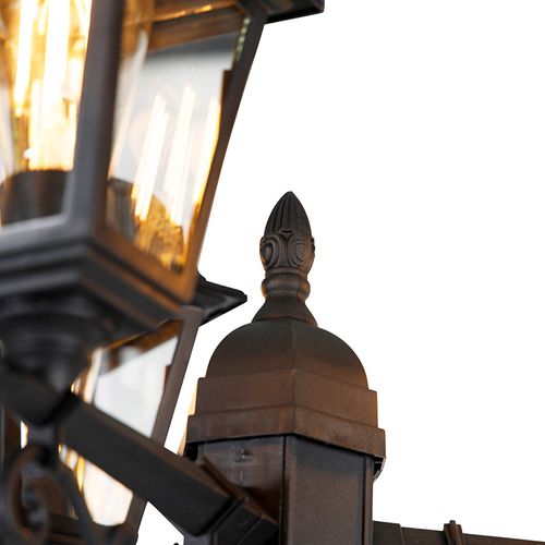 Lanterne Classique Noire à 3 Lumières Ip44 - Capital