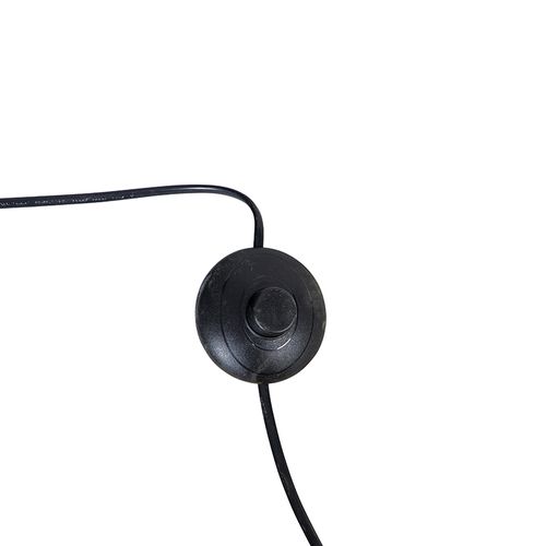 Lampe à Arc En Laiton Et Base En Marbre Noir Réglable - XXL