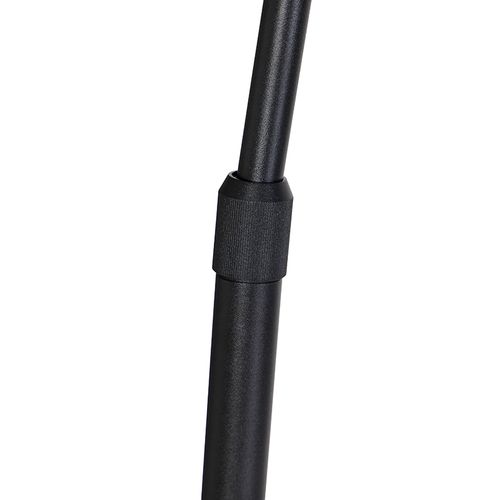 Lampe à Arc Moderne Noire Avec Blanc Réglable Sans Abat-jour - XXL