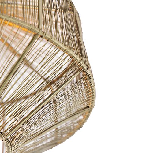 Plafonnier Moderne Laiton 30 Cm - Bolti