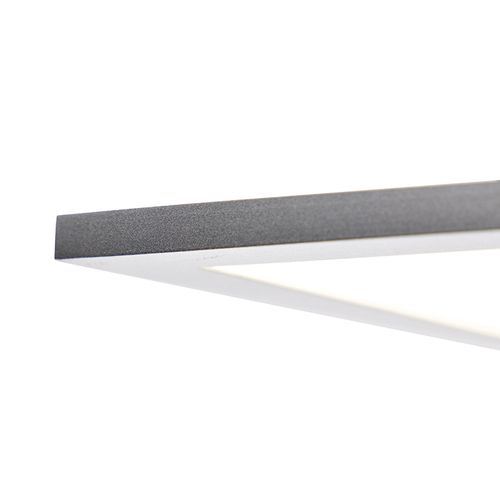Panneau LED En Acier 40 Cm Avec LED Et Télécommande - Liv