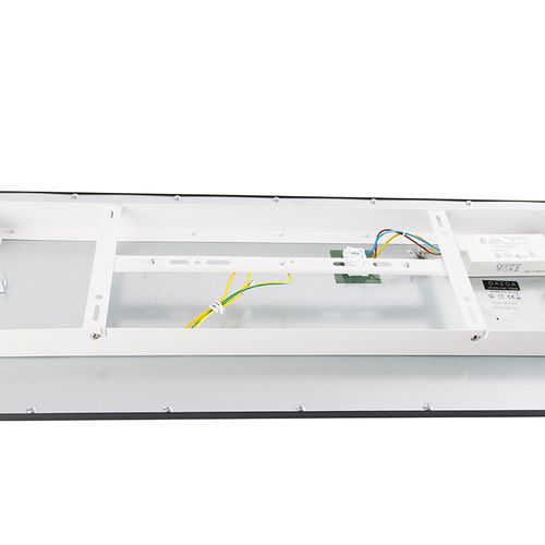 Plafonnier Moderne Noir Avec LED Intégré 80 Cm - Liv