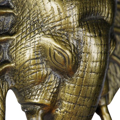 Applique Vintage Or - Éléphant