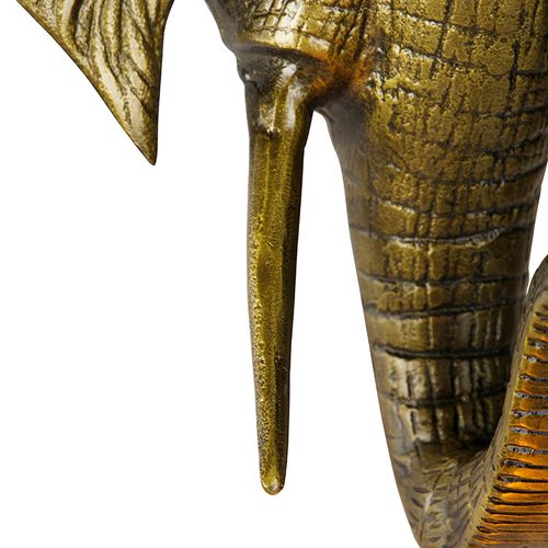 Applique Vintage Or - Éléphant