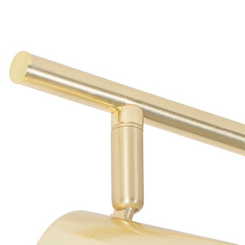 Plafonnier Moderne En Laiton 3 Lumières Orientables - Jeana