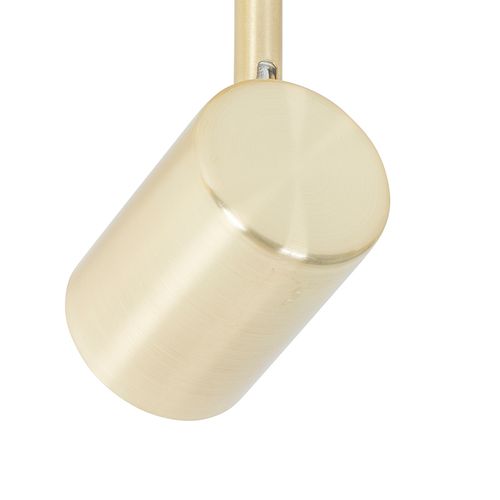 Plafonnier Moderne En Laiton 3 Lumières Orientables - Jeana