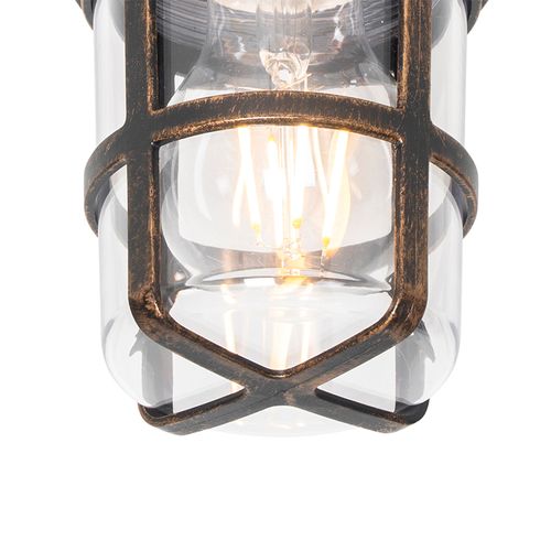 Applique D'extérieur Vintage Noire Ip54 - Kiki