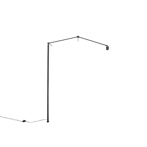Bras Réglable Noir Sans Base Pour Lampadaire - Editor