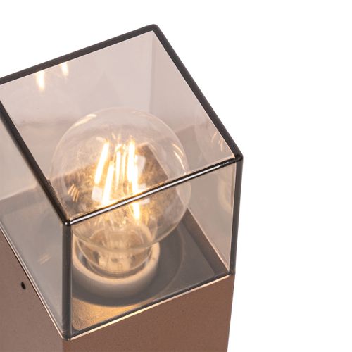 Lampe D'extérieur Sur Pied Intelligente Marron Rouille 30 Cm Avec Wifi P45 - Danemark