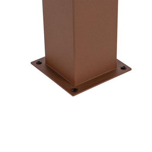 Lampe D'extérieur Sur Pied Intelligente Marron Rouille 30 Cm Avec Wifi P45 - Danemark