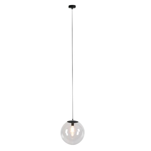 Suspension Transparente 35 Cm Avec Ampoule Intelligente Wifi A60 - Pallon