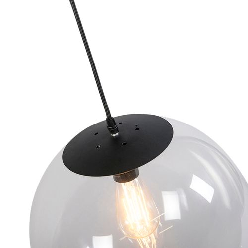 Suspension Transparente 35 Cm Avec Ampoule Intelligente Wifi A60 - Pallon