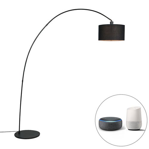 Lampe à Arc Moderne Intelligente Noire Avec Wifi G95 - Vinossa