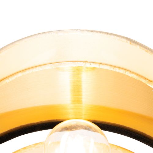 Lampe De Table Moderne Noire Avec Or - Elif