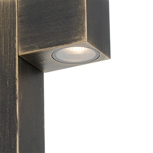 Lampadaire D'extérieur Industriel Or Antique 65 Cm Ip44 - Baleno