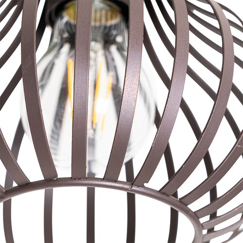 Plafonnier Moderne Marron 18 Cm - Saphira