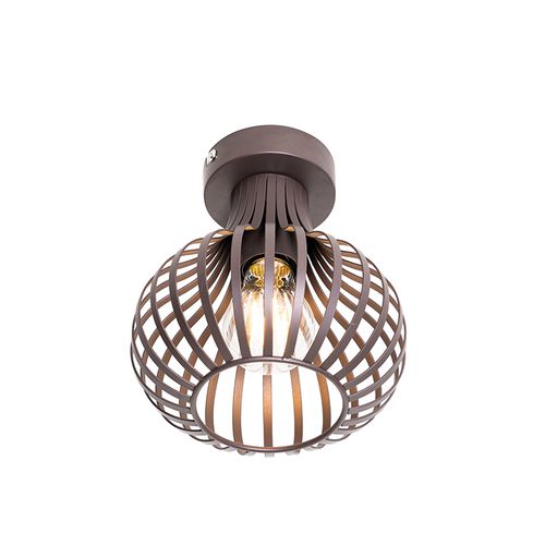 Plafonnier Moderne Marron 18 Cm - Saphira