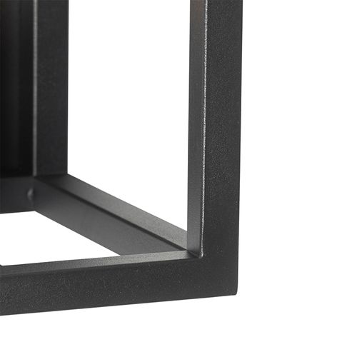 Applique Murale Industrielle Noire - Cage