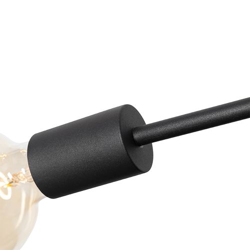 Suspension Moderne Noire 80 Cm 6 Lumières - Sydney