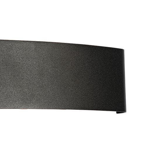 Applique D'extérieur Noire Avec LED 10 Lumières Ip54 - Silly