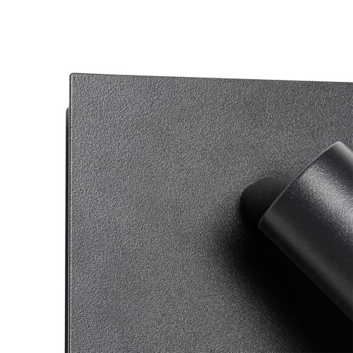 Applique D'extérieur Noire Avec Détecteur De Mouvement LED Ip54 - Simon