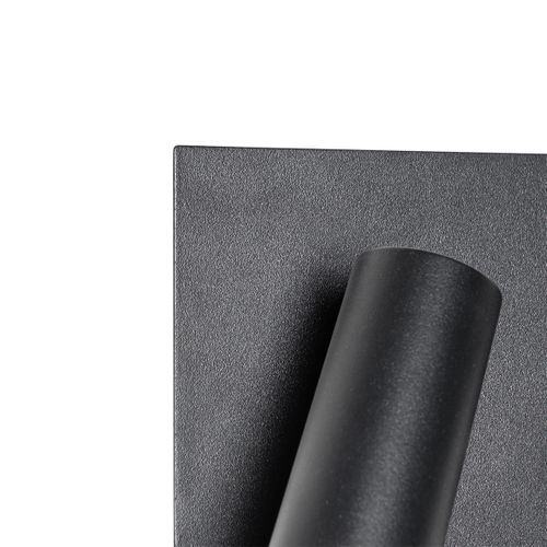 Applique D'extérieur Noire Avec Détecteur De Mouvement LED 2 Lumières - Simon