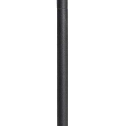 Lampadaire Noir Avec Intérieur Blanc Et Lampe De Lecture - Jelena