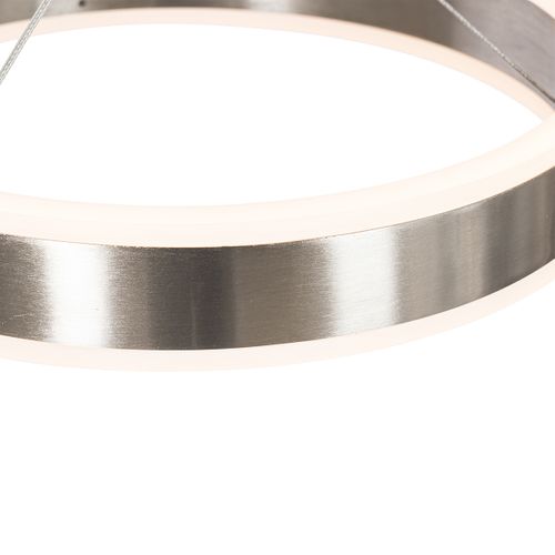 Lampe à Suspension Allongée En Acier Avec LED Dimmable En 3 Étapes à 3 Lumières - Lyani