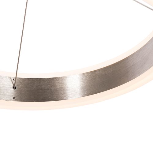 Lampe à Suspension Allongée En Acier Avec LED Dimmable En 3 Étapes à 3 Lumières - Lyani