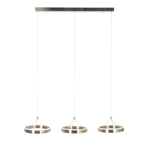 Lampe à Suspension Allongée En Acier Avec LED Dimmable En 3 Étapes à 3 Lumières - Lyani