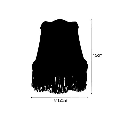 Casquette Clip Tissu Crème 12 Cm - Granny