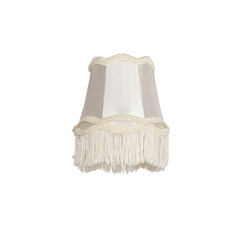 Casquette Clip Tissu Crème 12 Cm - Granny