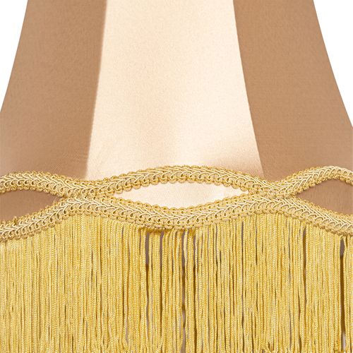 Abat-jour En Tissu Doré 30 Cm - Granny