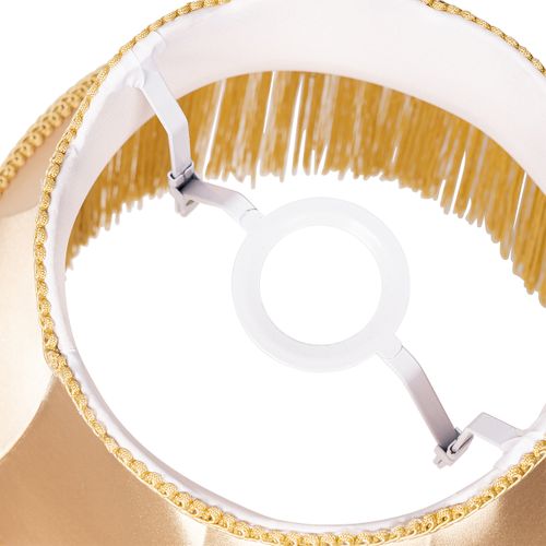 Abat-jour En Tissu Doré 30 Cm - Granny