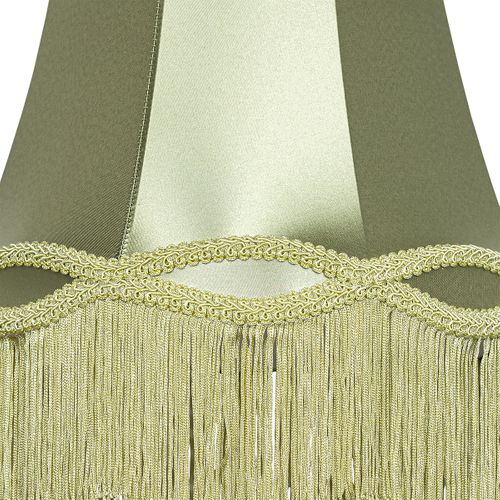 Abat-jour En Tissu Vert 30 Cm - Granny