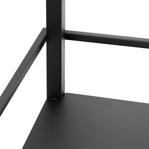 Lampadaire Industriel Noir - Cage Rack