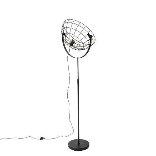 Lampadaire Industriel Noir 50 Cm Réglable - Hanze