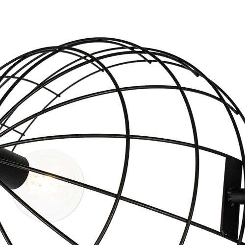 Lampadaire Industriel Trépied Noir 50 Cm Orientable - Hanze