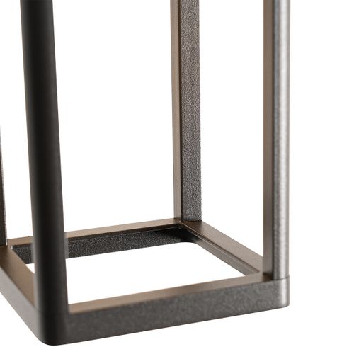 Applique D'extérieur Gris Foncé Avec LED Rechargeable - Yara