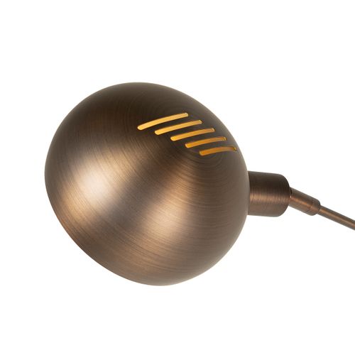 Lampadaire Design Bronze Foncé Doré 5 Lumières - Sixties Marmo