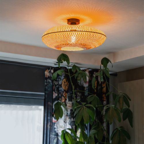 Plafonnier Oriental Bambou 50 Cm - Ostrava