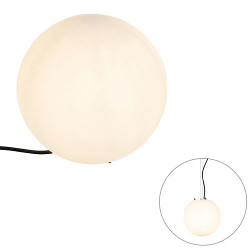 Lampe D'extérieur Moderne Blanche 25 Cm Ip65 - Nura