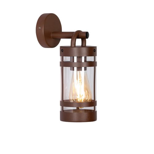 Applique D'extérieur Industrielle Marron Rouille Ip44 - Ruben