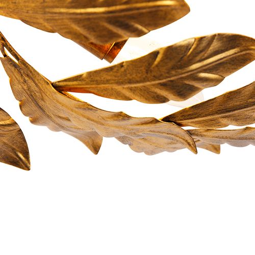 Plafonnier Vintage Or Antique 5 Lumières - Tilleul