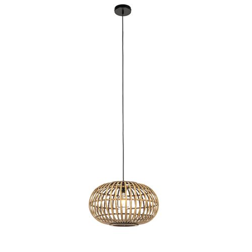 Lampe à Suspension Orientale Bambou 44 Cm - Amira