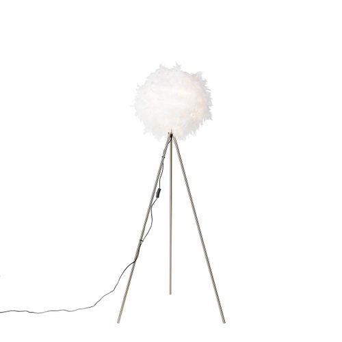 Lampadaire Romantique Intelligent Blanc Avec Wifi A60 - Plume