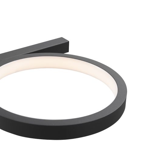 Lampe à Suspension Moderne Noire Avec LED Dimmable En 3 Étapes 3 Lumières - Vivé