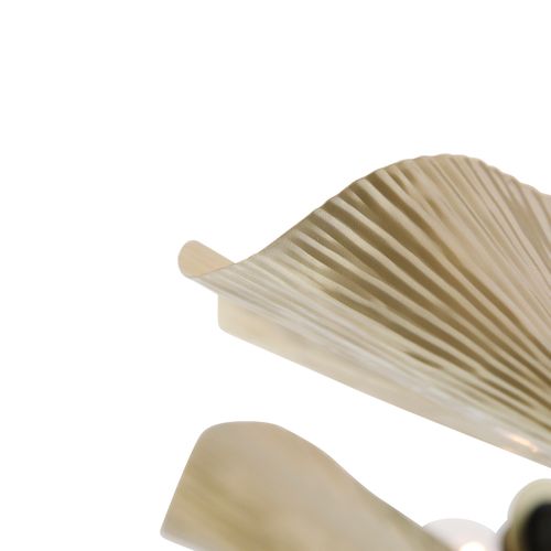 Plafonnier Oriental En Laiton Avec 3 Lumières Noires - Louka