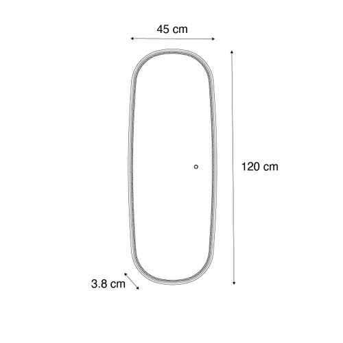 Miroir De Salle De Bain Or Rose Avec LED Et Variateur Tactile - Geraldien