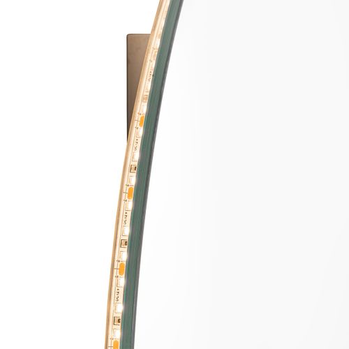 Miroir De Salle De Bain Design 40 Cm Avec LED Ip44 - Biba